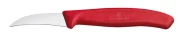 Victorinox Swiss Classic Nóż do jarzyn, zagięty, 60mm, czerwony Wariant podstawowy