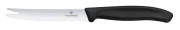 Victorinox Swiss Classic Nóż do sera i kiełbasy, ostrze ząbkowane, 110mm, czarny Wariant podstawowy