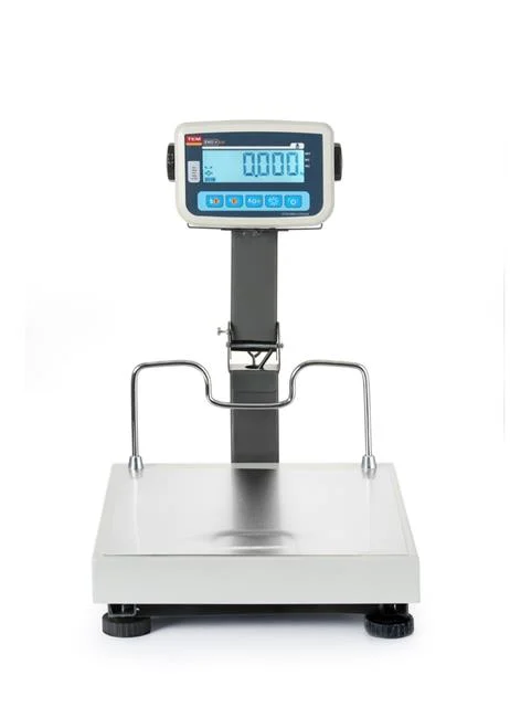 Waga platformowa LCD ze składanym wysięgnikiem i z legalizacją, seria EKO+, 60 kg Wariant podstawowy