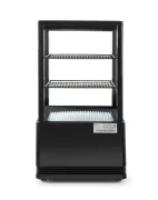 Witryna chłodnicza nastawna, 58 l, Arktic, czarny, 230V/170W, 444x397x(H)795mm Wariant podstawowy