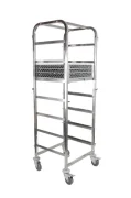 Wózek do transportu koszy do zmywarki - 7x 500x500 mm Wariant podstawowy