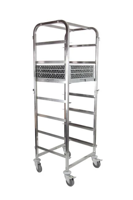 Wózek do transportu koszy do zmywarki - 7x 500x500 mm Wariant podstawowy