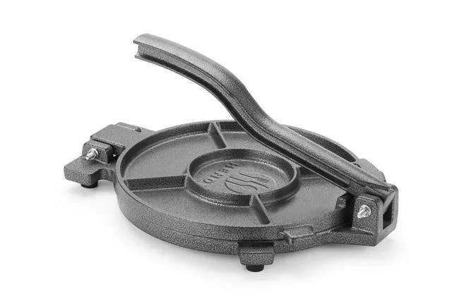 Żeliwna prasa do tortilli, HENDI, 350x265x(H)170mm Wariant podstawowy